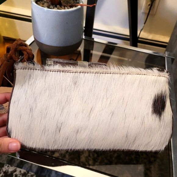 Shoulder Bag & Crossbody Strap Catchfly Genuine Leather Accent Cowhide - Picture 11 of 15